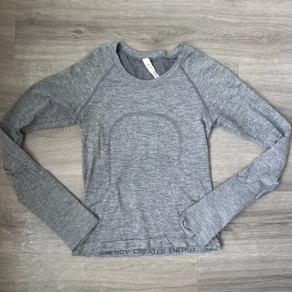 Lululemon swifty long sleeve shirt waist length